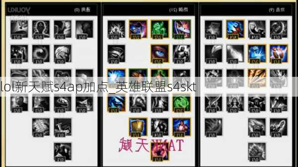 lol新天赋s4ap加点_英雄联盟s4skt