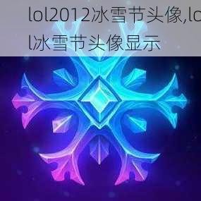 lol2012冰雪节头像,lol冰雪节头像显示