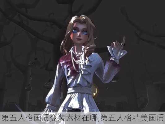 第五人格画质变装素材在哪,第五人格精美画质