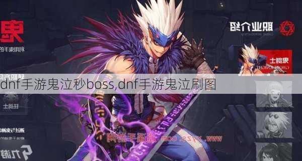 dnf手游鬼泣秒boss,dnf手游鬼泣刷图