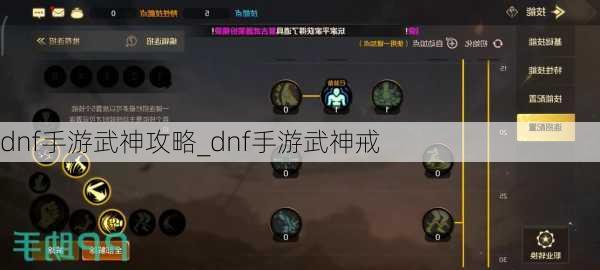 dnf手游武神攻略_dnf手游武神戒