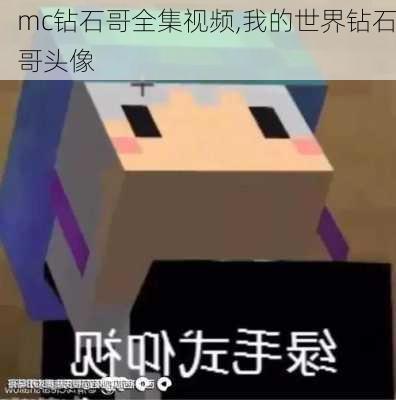 mc钻石哥全集视频,我的世界钻石哥头像