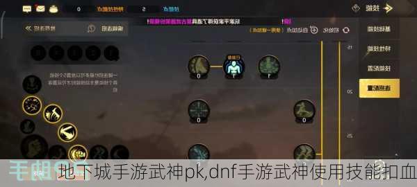 地下城手游武神pk,dnf手游武神使用技能扣血