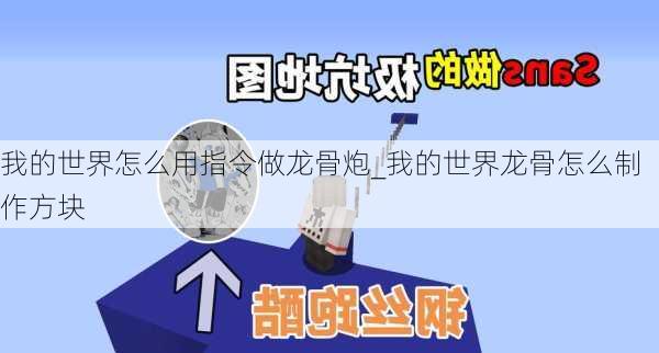 我的世界怎么用指令做龙骨炮_我的世界龙骨怎么制作方块