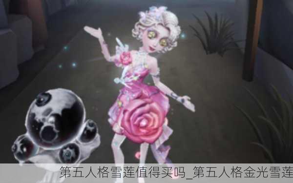 第五人格雪莲值得买吗_第五人格金光雪莲