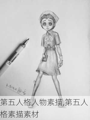 第五人格人物素描,第五人格素描素材