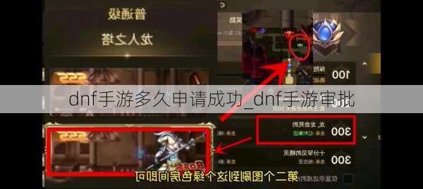 dnf手游多久申请成功_dnf手游审批