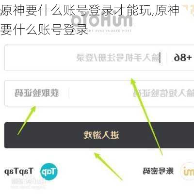 原神要什么账号登录才能玩,原神要什么账号登录