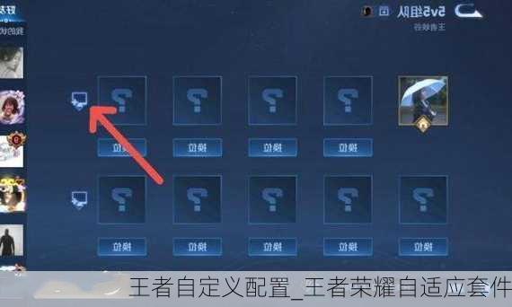 王者自定义配置_王者荣耀自适应套件