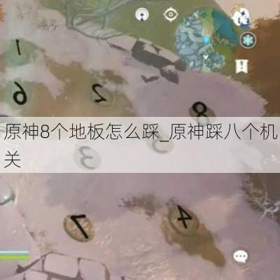 原神8个地板怎么踩_原神踩八个机关