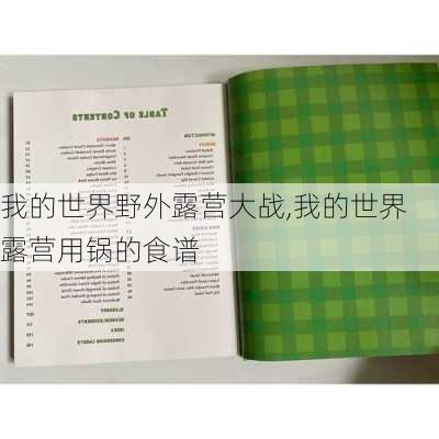 我的世界野外露营大战,我的世界露营用锅的食谱