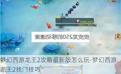 梦幻西游龙王2攻略最新版怎么玩-梦幻西游龙王2找门技巧