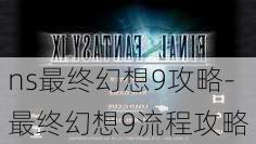 ns最终幻想9攻略-最终幻想9流程攻略