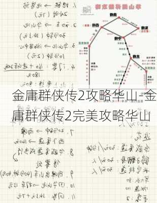 金庸群侠传2攻略华山-金庸群侠传2完美攻略华山