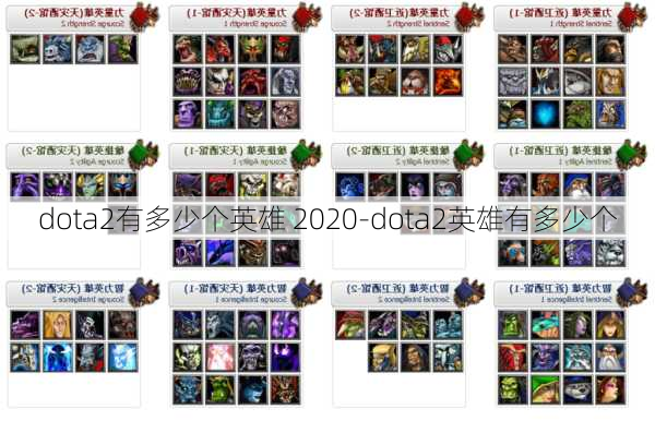 dota2有多少个英雄 2020-dota2英雄有多少个