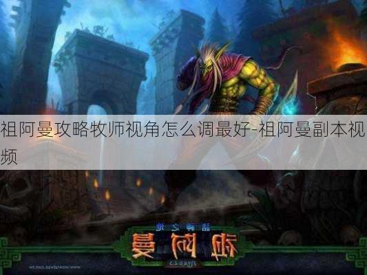 祖阿曼攻略牧师视角怎么调最好-祖阿曼副本视频